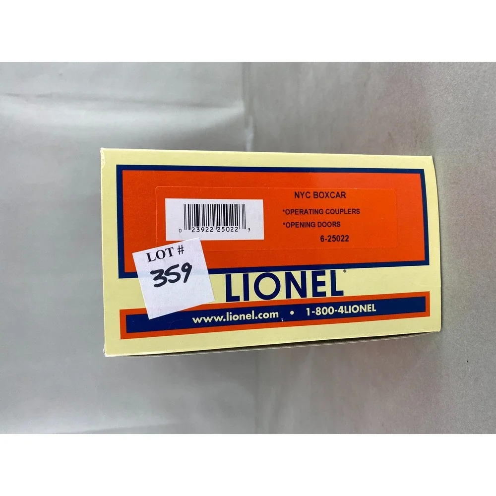 Lionel NYC Boxcar O Gauge New‎ York Central System 59895 Train Car
